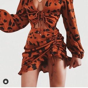 Runaway the label leopard dress - Aubrey dress